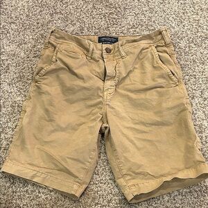 American Eagle Outfitters Khaki Flat Front Shorts
